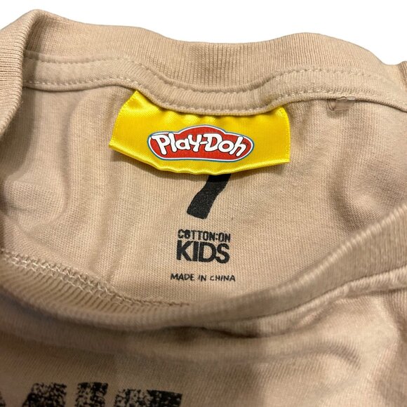 Cotton On Kids Play-Doh Short Sleeve Graphic Tee 7 - Picture 3 of 5